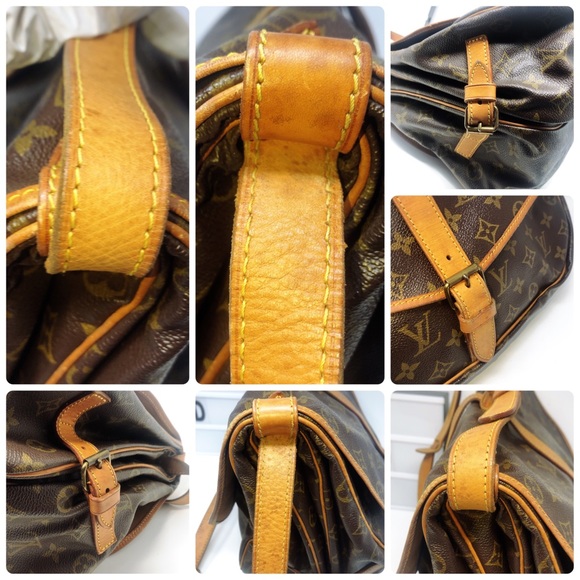 SoldLouis Vuitton saumur 35 monogram crossbody bag - Picture 7 of 8